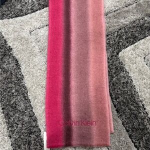 Calvin Klein Pink Gradient Scarf